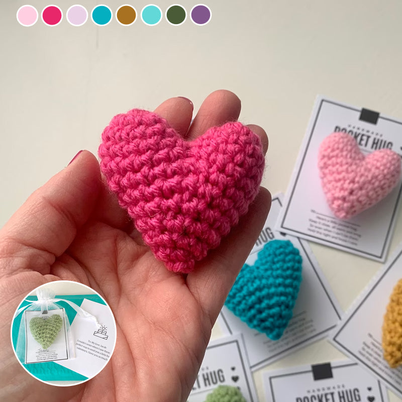 BowLift | Crocheted Heart Bag Hug