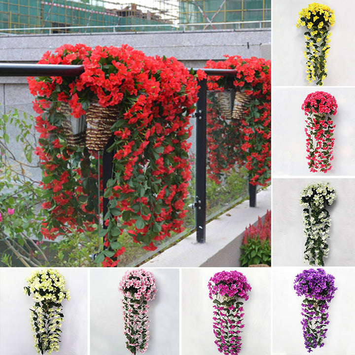 BowLift | Simulated Violet Hanging Basket