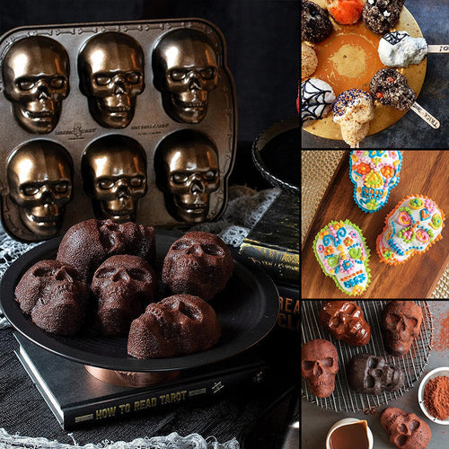 3D Skull Mold - Aluminum Baking Pan | Bowlift