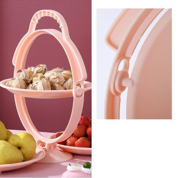 BowLift | Folding 3-layer fruit plate