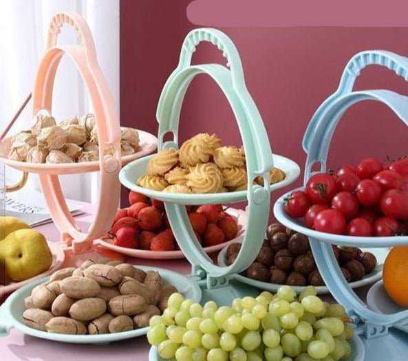BowLift | Folding 3-layer fruit plate