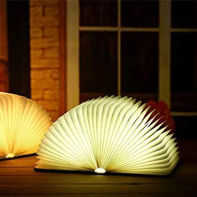 BowLift | Folding Book Lamp with Warm LED Lighting - StoryGlow