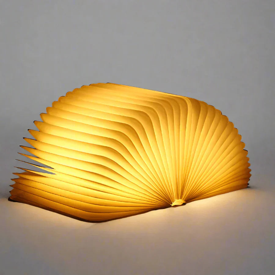 BowLift | Folding Book Lamp with Warm LED Lighting - StoryGlow