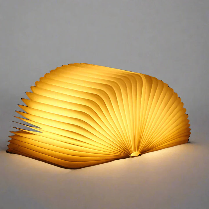 BowLift | Folding Book Lamp with Warm LED Lighting - StoryGlow