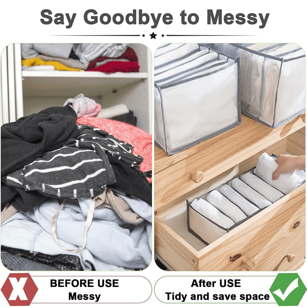 BowLift | FOLDSPACE – Closet Organizer Set for Neat and Wrinkle-Free Storage