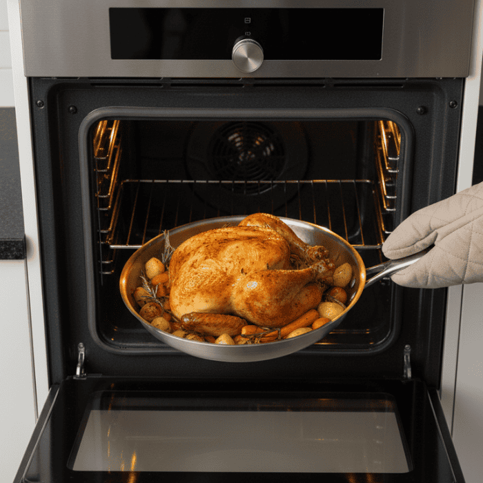 BowLift | Scratch-Resistant Titanium Pan Without Coating for Perfect Frying Results