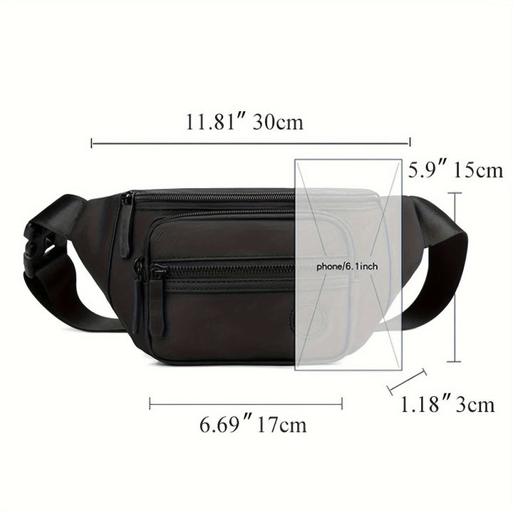 BowLift | Men's Hip Bag MotionGear – Multifunctional Crossbody Bag with Adjustable Strap