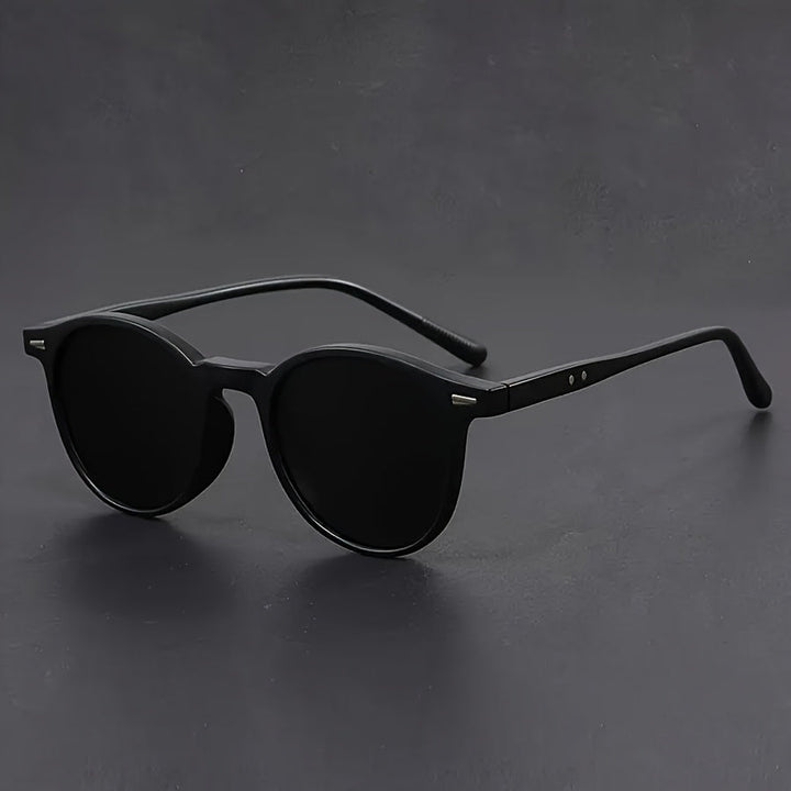 BowLift | Men's Sunglasses RetroView – Round Tortoiseshell Glasses with Light Frame