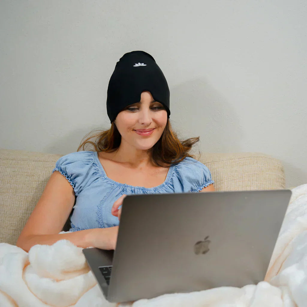 HeadRelax Warm-Cold Therapy Mask – Relieves Migraines & Headaches Immediately | Bowlift