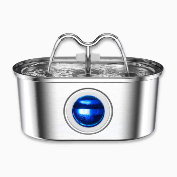 BowLift | Cat Water Fountain made of Stainless Steel – Quiet, Hygienic and BPA-free – 2L Capacity