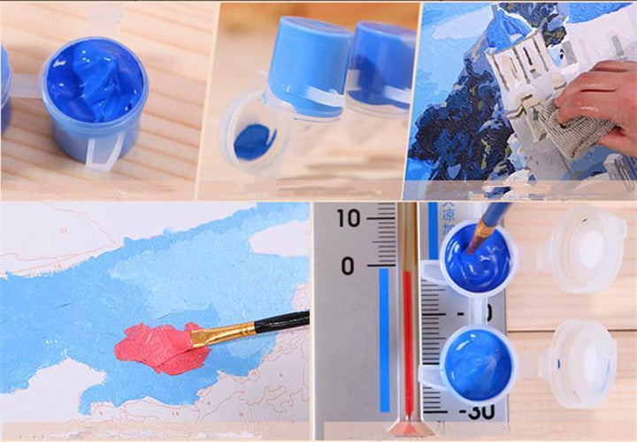 Geeky Frog - Van-Go Paint-By-Number Kit | Bowlift