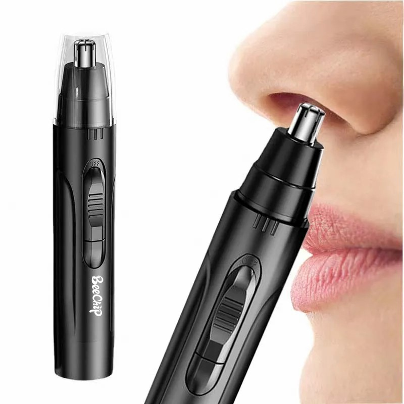 BowLift | Rechargeable Nose & Ear Hair Trimmer for Men and Women – Pain-Free Precision Grooming Tool