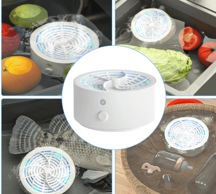 BowLift | Battery-powered food cleaning agent Effective removal of pesticides and bacteria