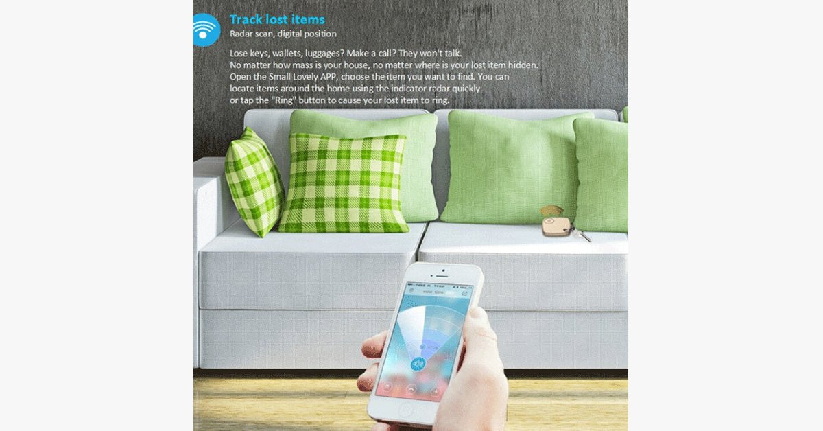 BowLift | Anti-Loss Mini GPS Tracker – Never lose important things again!