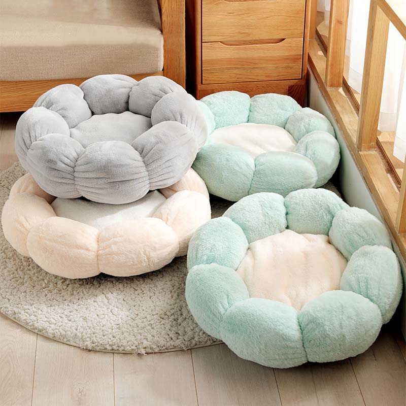 BowLift | Deep Sleep Flower Shape Cat Bed
