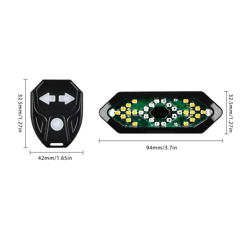 BowLift | Waterproof Night Riding Bike Steering Tail Light