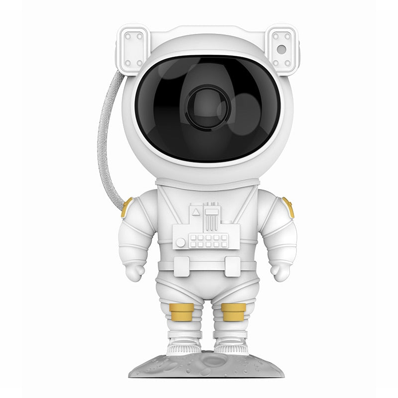 BowLift | Galaxy Star Projector Night Light - Astronaut Theme Room Decor, Starry Sky Lamp for Bedroom Decoration and Unique Gift Idea