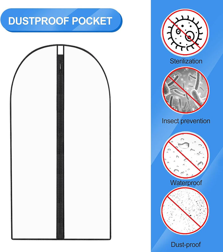 Extra-Long Dress & Gown Garment Bag – 180cm Protective Covers with Handles | Bowlift