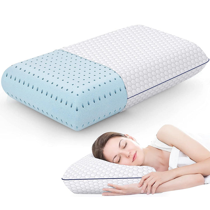 GeliPillex Cooling Gel Memory Foam Pillow | Bowlift