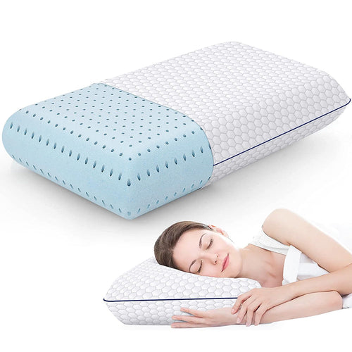 GeliPillex Cooling Gel Memory Foam Pillow | Bowlift