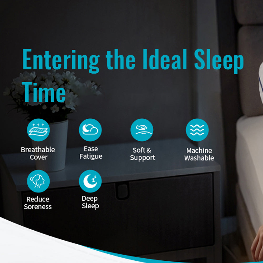 GeliPillex Cooling Gel Memory Foam Pillow | Bowlift