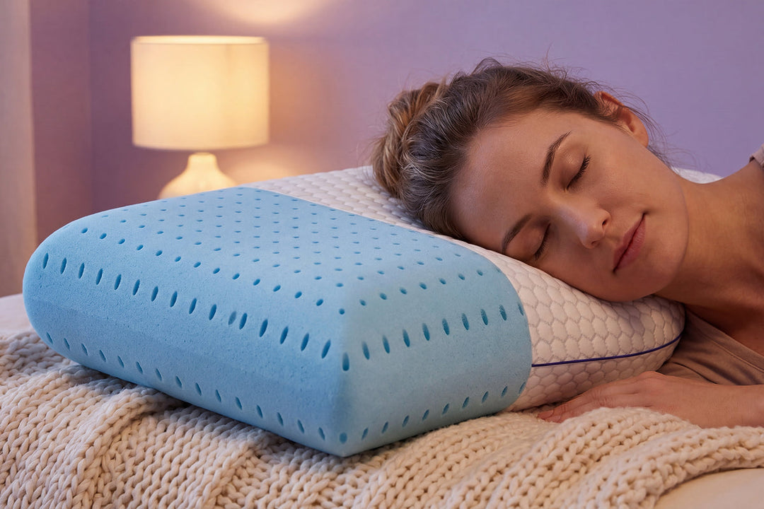 GeliPillex Cooling Gel Memory Foam Pillow | Bowlift