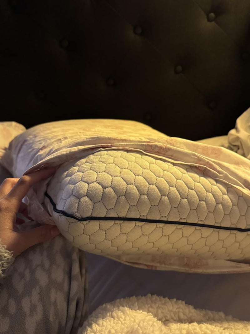 GeliPillex Cooling Gel Memory Foam Pillow | Bowlift