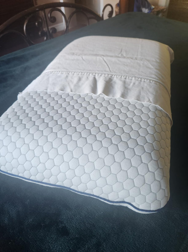 GeliPillex Cooling Gel Memory Foam Pillow | Bowlift