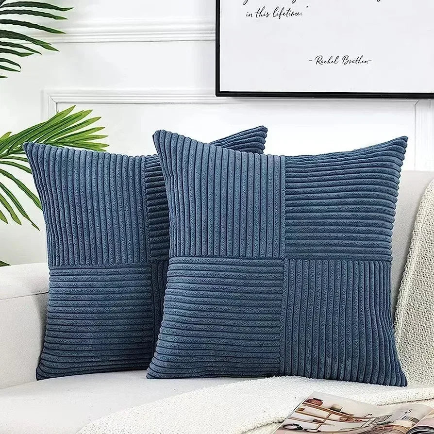 BowLift | VelvetEase – Soft Corduroy Cushion Covers