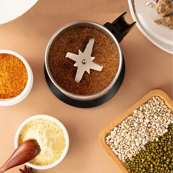 BowLift | KitchenMaestro Food Mill – Electric Herb and Coffee Grinder 300 ml
