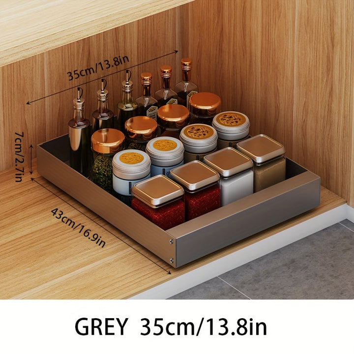 BowLift | Lina Pull-Out Kitchen Cabinet Organiser – Space-Saving Sliding Pantry Storage Rack