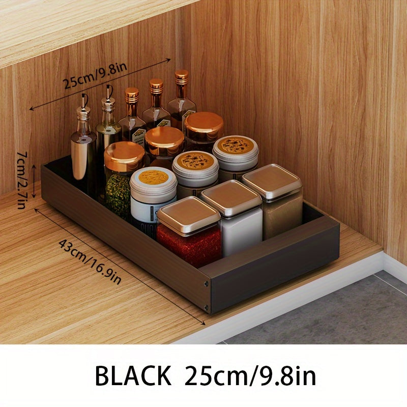 BowLift | Lina Pull-Out Kitchen Cabinet Organiser – Space-Saving Sliding Pantry Storage Rack