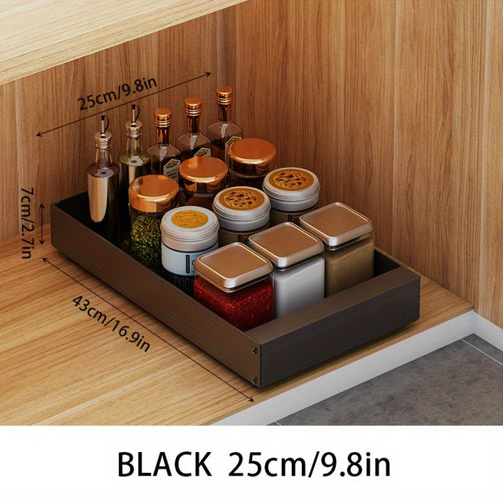 BowLift | Lina Pull-Out Kitchen Cabinet Organiser – Space-Saving Sliding Pantry Storage Rack