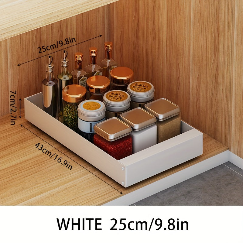 BowLift | Lina Pull-Out Kitchen Cabinet Organiser – Space-Saving Sliding Pantry Storage Rack
