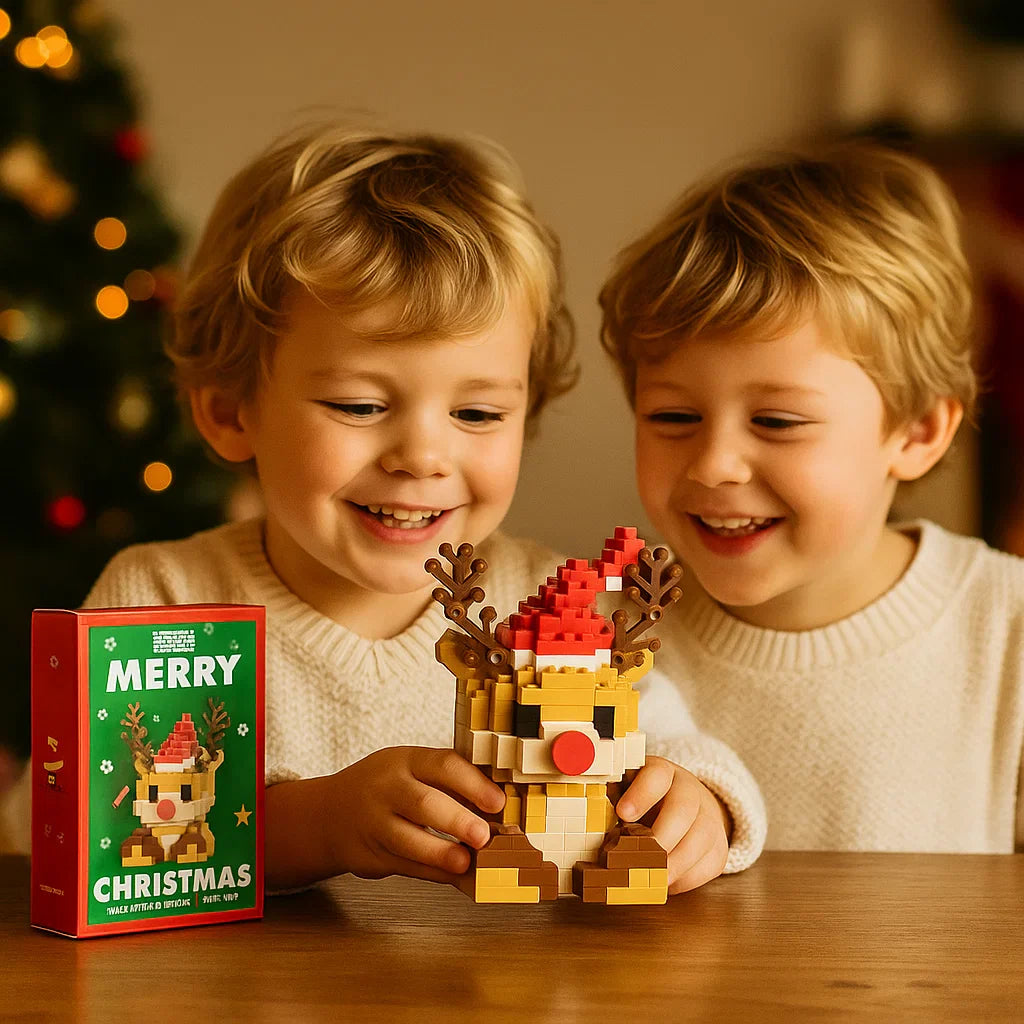 BowLift | Creative Building Block Christmas Figures - Fun for the Whole Family