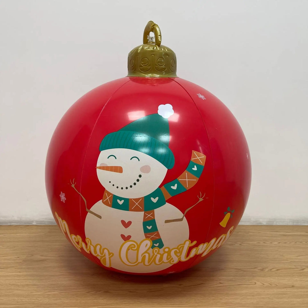 BowLift | Giant Inflatable Christmas Ornament - Christmas Decoration Outdoor Inflatable Ball