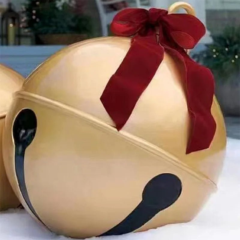 BowLift | Giant Inflatable Christmas Ornament - Christmas Decoration Outdoor Inflatable Ball