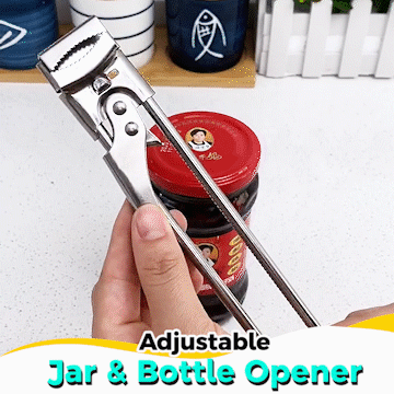 Adjustable bottle and jar opener | Bowlift