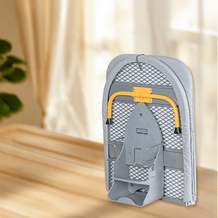 BowLift | Givera Foldable Ironing Board – Compact Space-Saving Design with Non-Slip Legs and Steam-Absorbent Cover