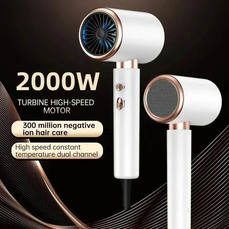 BowLift | GLAMDRY – 2400W Ionic Hair Dryer for Fast, Frizz-Free & Shiny Styling