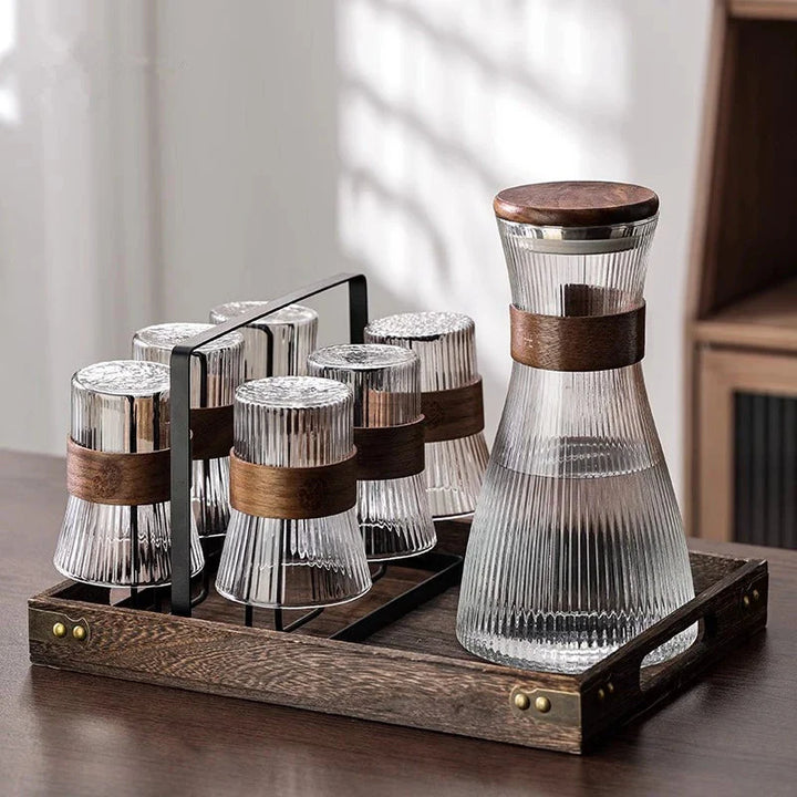 Glass Cup Set Water Kettle Bottle Creative Heat-resistant Water Glass | Bowlift