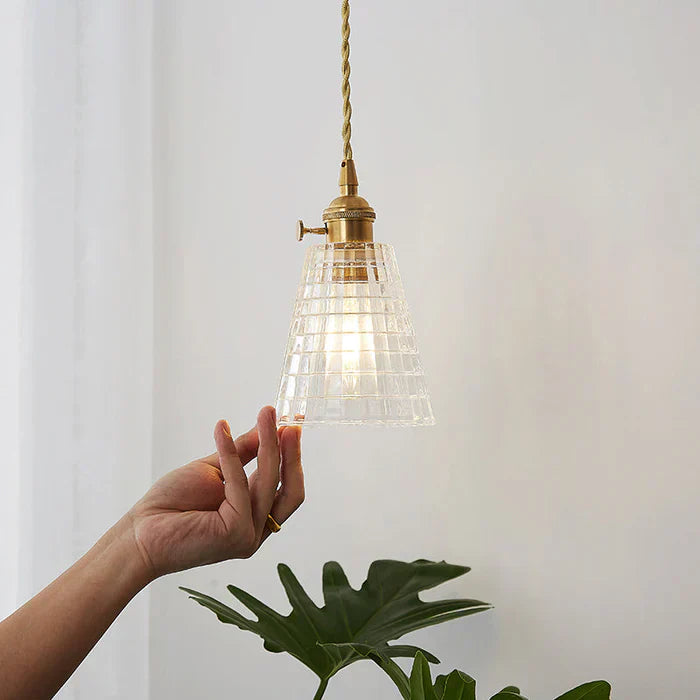 BowLift | Glass Pendant Light - OpulentGlow
