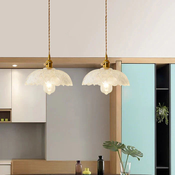 BowLift | Glass Pendant Light - OpulentGlow