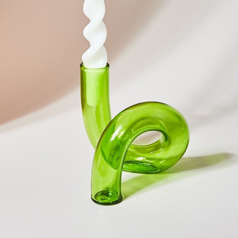 BowLift | Glass vase candle holder
