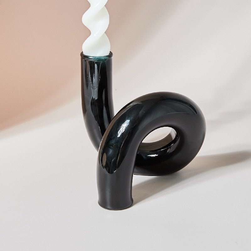 BowLift | Glass vase candle holder