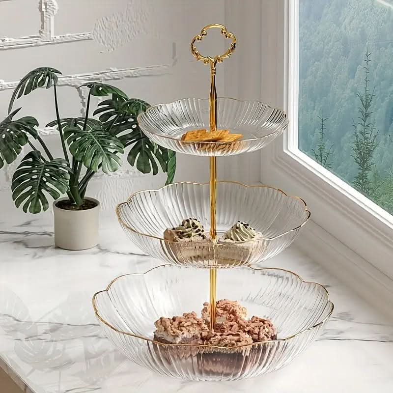 BowLift | 3-Tier Modern Fruit Bowl Organizer
