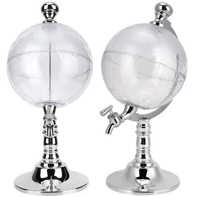 Globe Decanter Drink Dispenser Home Bar Liquor Dispenser Decanter | Bowlift