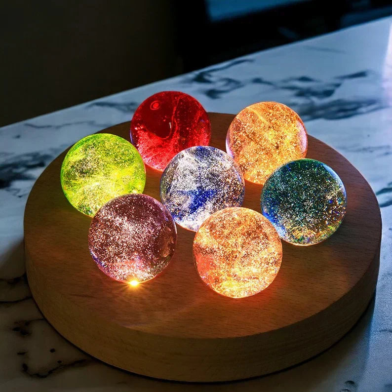 BowLift | Glowing Cosmic Crystals - AstroGlow Orbs