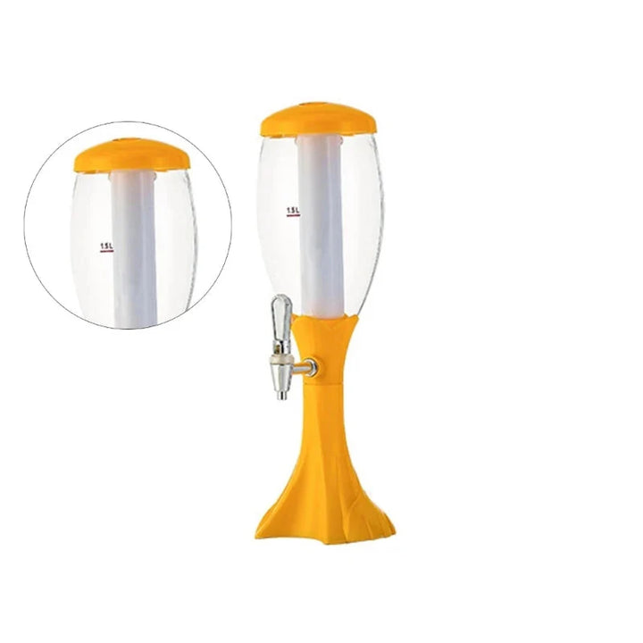 Glowing Drink Dispenser with Tap Beer Tower Versatile Drinks Dispenser | Bowlift