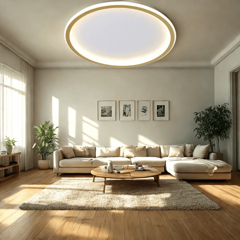 BowLift | GLOWLITH – Scandinavian LED Ceiling Lamp for Modern, Glare-Free Lighting